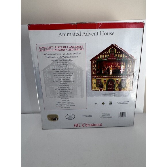 Mr. Christmas Advent Calendar Plays 25 Songs *Works With DC Power Only* Holiday - Picture 3 of 13